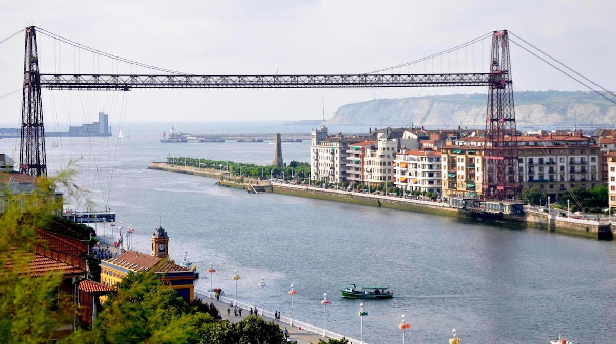 puente colgante portugalete