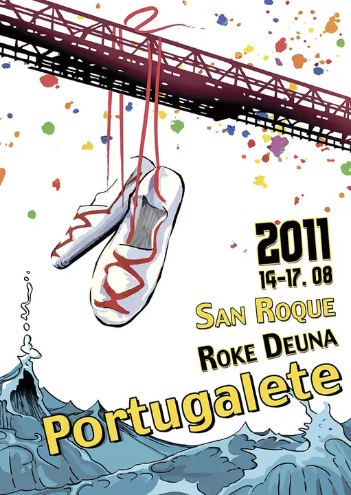 Cartel de Fiestas de Portugalete de 2011
