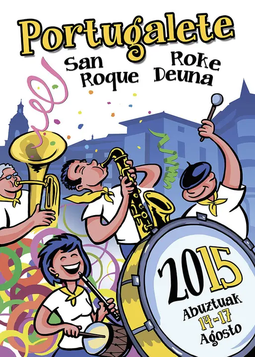 Cartel de Fiestas de Portugalete de 2015