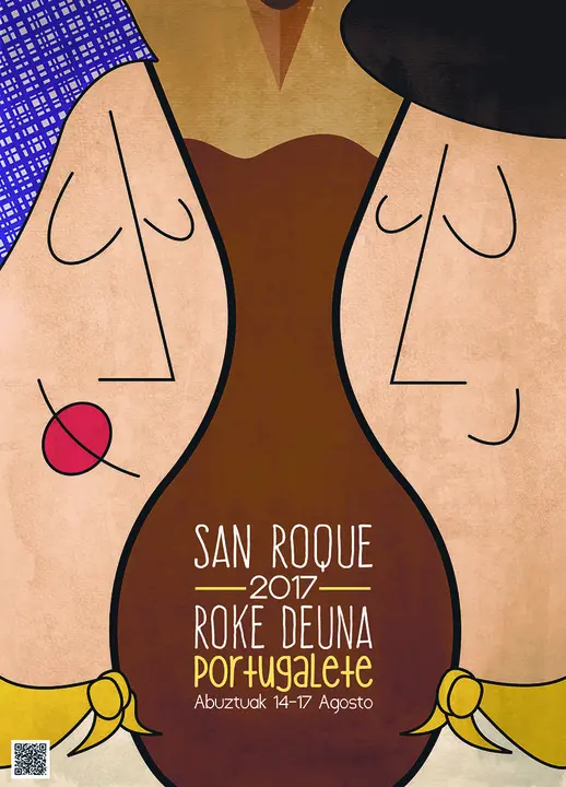 Cartel de Fiestas de Portugalete de 2017 - San Roque