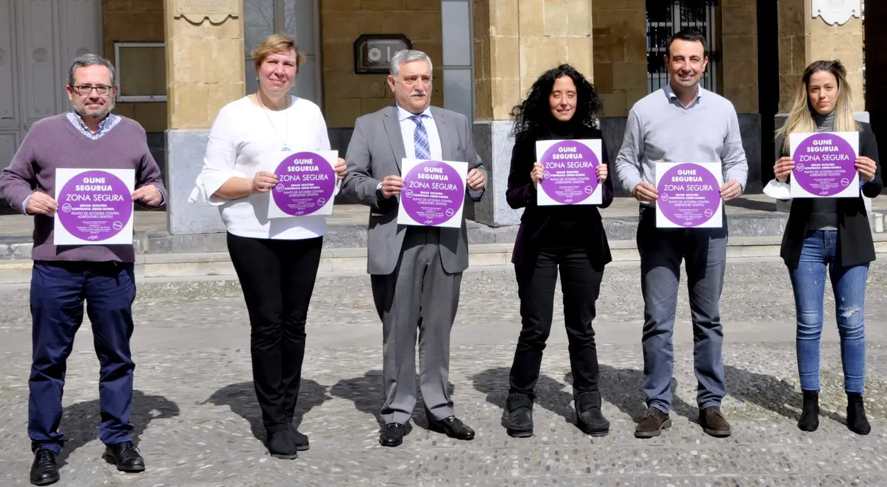 comercio hostelería portugalete contra violencia machista