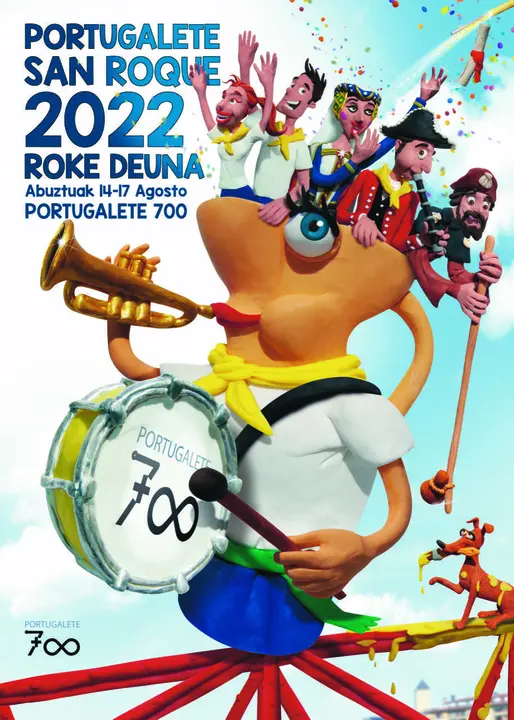 Cartel Fiestas Portugalete 2022