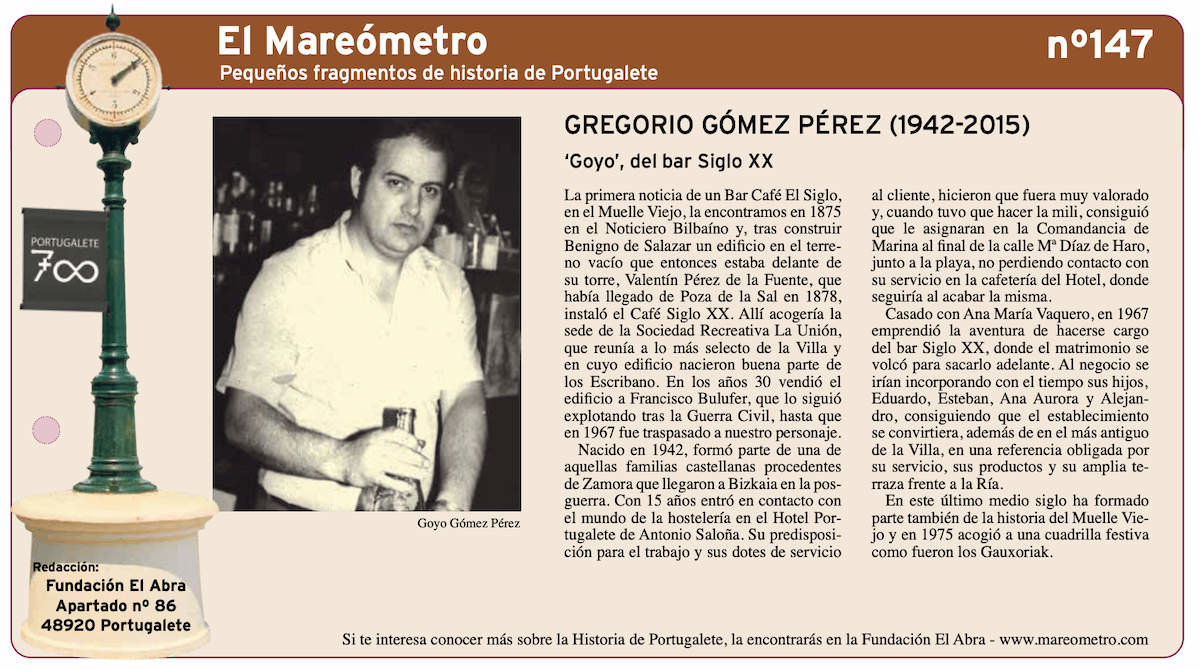 mareometro Gregorio Gomez Perez