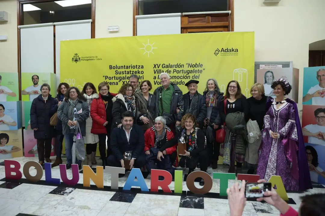 Gala del Voluntariado ~ 2022 ~ Boluntariotzaren Jaia Portugalete - 4