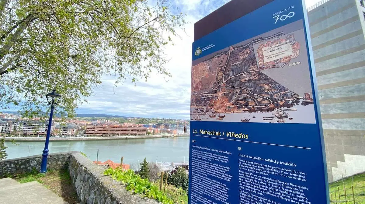 Paneles turísticos Portugalete