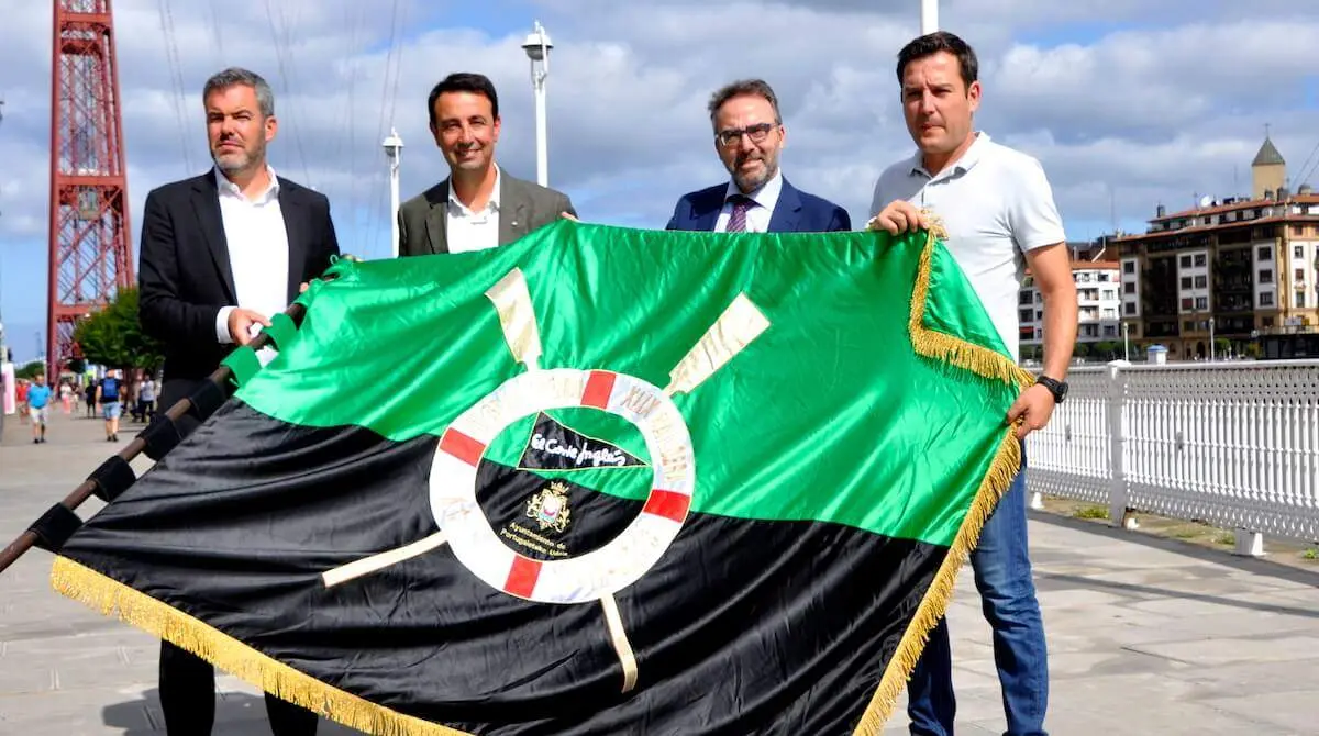 bandera-el-corte-inglés-portugalete-remo