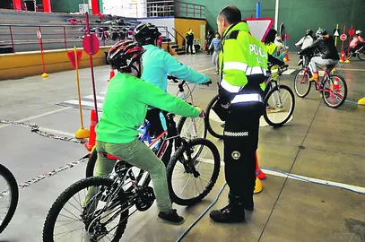Los agentes de la Polic&iacute;a Municipal colaboraron en las actividades