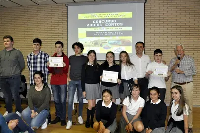 Imagen de los ganadores del certamen