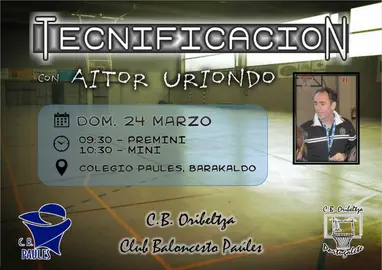 La sesi&oacute;n estar&aacute; dirigida por el donostiarra Aitor Uriondo