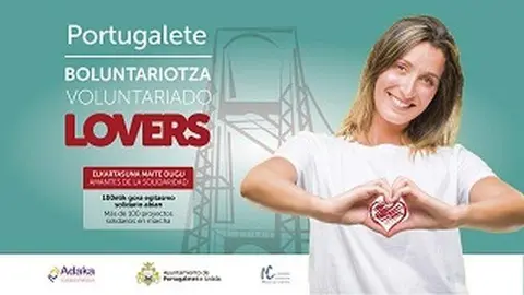 El cartel quiere ser un homenaje a las personas voluntarias