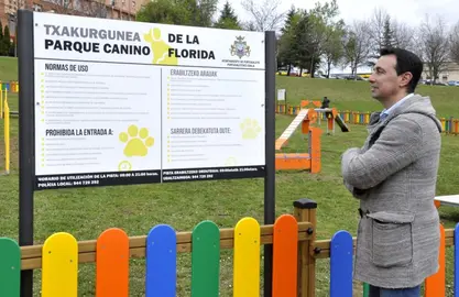 El parque tiene una superficie de 1000 metros cuadrados