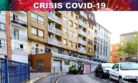 zona sobre la que se está mejorando el suministro eléctrico