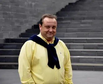 Echave, durante una rueda de prensa