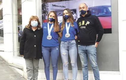 Saber disfrutar y la confianza en ellas mismas han sido dos factores claves en el éxito 
de ambas nadadoras