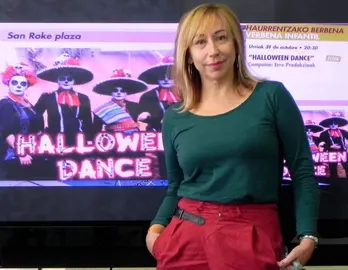 La Concejala de Cultura en la presentaci&oacute;n del evento