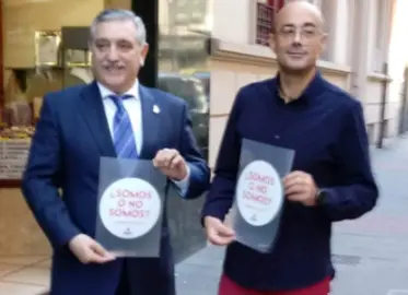 Jabier Aranburuzabala, Presidente y Luis &Aacute;ngel Garc&iacute;a, Gerente