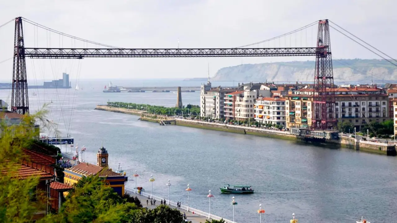 puente colgante portugalete