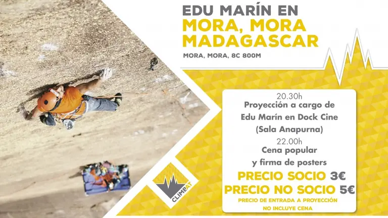 Edu Mar&iacute;n representa a la perfecci&oacute;n los valores de la escalada en su af&aacute;n de superaci&oacute;n
