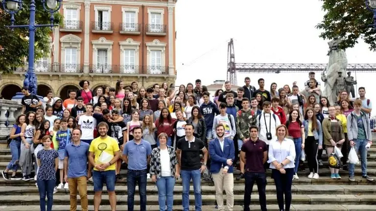 Foto de familia de los participantes 